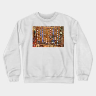 O-rinka. Club, Maasai (or Masai) Artefact, Tanzania Crewneck Sweatshirt